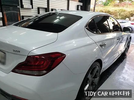 제네시스G70 레이노 크로마R9 썬팅 시공 타이디카 부산PPF 해운대PPF BMW 벤츠 / 부산,해운대구