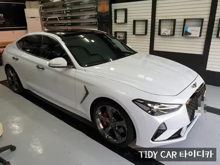 제네시스G70 레이노 크로마R9 썬팅 시공 타이디카 부산PPF 해운대PPF BMW 벤츠 / 부산,해운대구