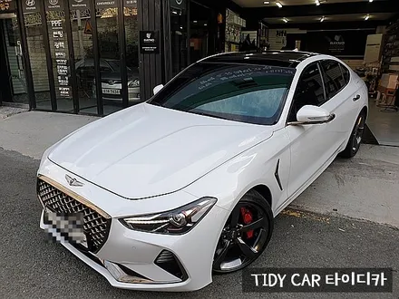 제네시스G70 레이노 크로마R9 썬팅 시공 타이디카 부산PPF 해운대PPF BMW 벤츠 / 부산,해운대구