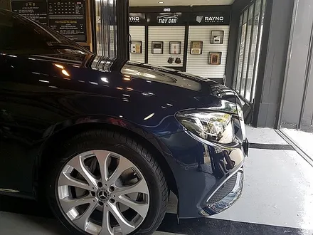 벤츠 E300 레이노S7 농도15% 유리막코팅 시공 / 부산,해운대구