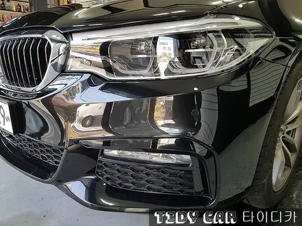 부산PPF 부산신차검수 타이디카 레이노썬팅 BMW520D 앞범퍼PPF / 부산,해운대구