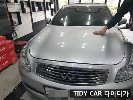 부산PPF 해운대PPF 해운대랩핑 타이디카 인피니티G35 신차검수 해운대신차검수 레이노썬팅 / 부산,해운대구
