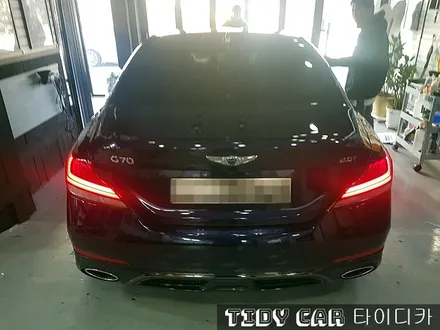 부산신차검수 타이디카 제네시스G70 크로마R7 레이노썬팅 PPF / 부산,해운대구