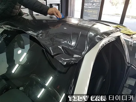 부산랩핑 타이디카 루프스킨 6D리얼카본하이그로시 6D카본 해운대 부산신차검수 PPF / 부산,해운대구
