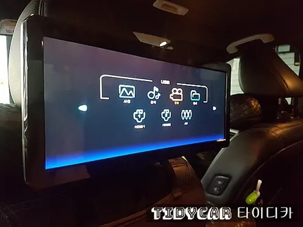 부산신차 헤드레스트 모니터 리어모니터 자동차TV 차량용TV 타이디카 해운대 해운대신차 / 부산,해운대구