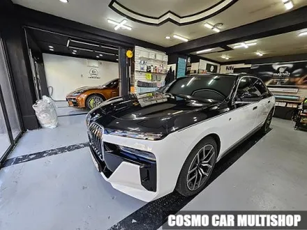 BMW 740I 고광택 듀오톤 랩핑 / 부산,해운대구