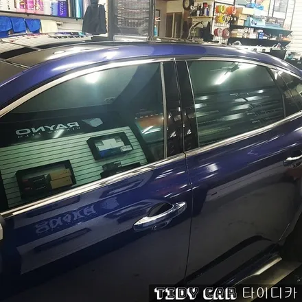 부산신차검수  크로마R9 R7 타이디카 레이노썬팅 PPF 삼성SM6 / 부산,해운대구