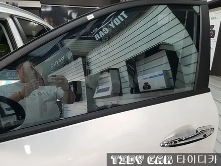 부산신차검수 타이디카 니로 레이노썬팅 크로마R9 해운대 신차패키지 반사필름 R9 / 부산,해운대구