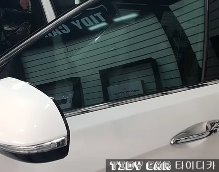 부산신차검수 타이디카 레이노썬팅 R9 PPF 신차패키지 유리막코팅 / 부산,해운대구