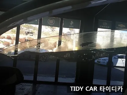 부산신차검수 해운대신차검수 타이디카 BMW 레이노썬팅S9 레이노S9 해운대썬팅 / 부산,해운대구