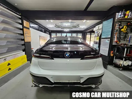 BMW 740I 고광택 듀오톤 랩핑 / 부산,해운대구