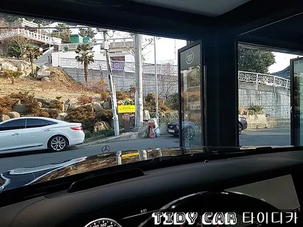 부산신차검수 레이노R9 타이디카 크로마 반사필름 PPF S600벤츠 / 부산,해운대구