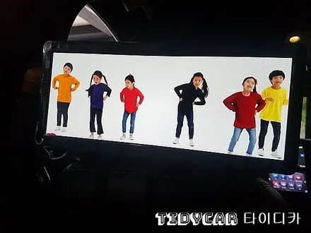 부산신차 헤드레스트 모니터 리어모니터 자동차TV 차량용TV 타이디카 해운대 해운대신차 / 부산,해운대구