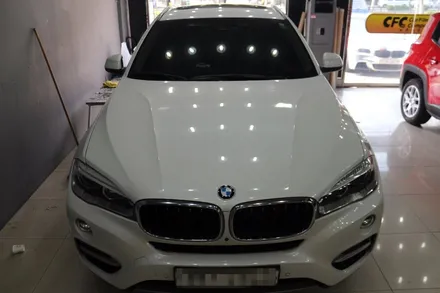 BMW X6 루프스킨 시공으로 파노라마썬루프 만드어주기!! / 인천 부평동