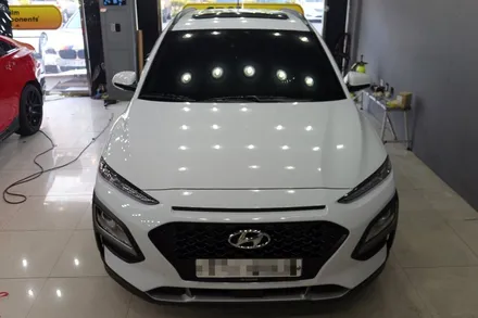인천루프스킨☆코나 투톤랩핑으로 인싸 차량으로 변신!! / 인천 부평동