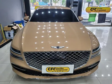 제네시스 G80 랩핑 시공으로 원하는색 차량으로!! / 인천 부평동
