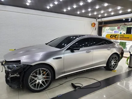 인천랩핑 벤츠AMG GT 이노즈텍필름으로 도색보다 더 도장같도록 랩핑시공!! / 인천 부평동