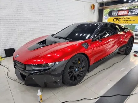 인천랩핑 bmw i8 랩핑 재시공으로 옷갈아 입었습니다! / 인천 부평동