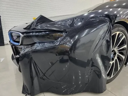 인천랩핑 BMW i8 펄감 끝내주는 블랙으로 바뀌었습니다! / 인천 부평동