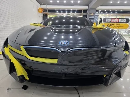 인천랩핑 BMW i8 펄감 끝내주는 블랙으로 바뀌었습니다! / 인천 부평동