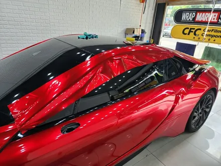 인천랩핑 bmw i8 랩핑 재시공으로 옷갈아 입었습니다! / 인천 부평동
