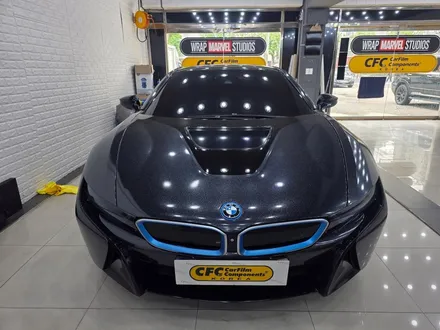인천랩핑 BMW i8 펄감 끝내주는 블랙으로 바뀌었습니다! / 인천 부평동