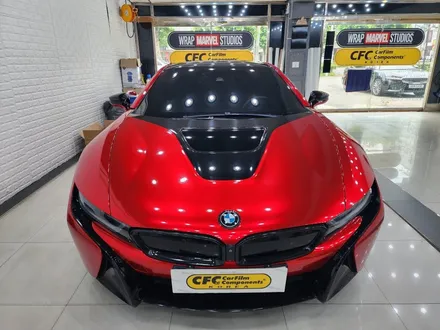 인천랩핑 bmw i8 랩핑 재시공으로 옷갈아 입었습니다! / 인천 부평동