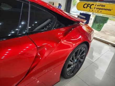 인천랩핑 bmw i8 랩핑 재시공으로 옷갈아 입었습니다! / 인천 부평동
