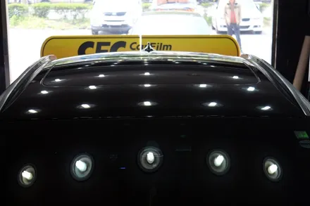 BMW X6 루프스킨 시공으로 파노라마썬루프 만드어주기!! / 인천 부평동