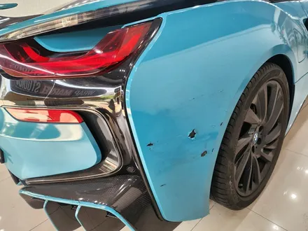 인천랩핑 bmw i8 랩핑 재시공으로 옷갈아 입었습니다! / 인천 부평동