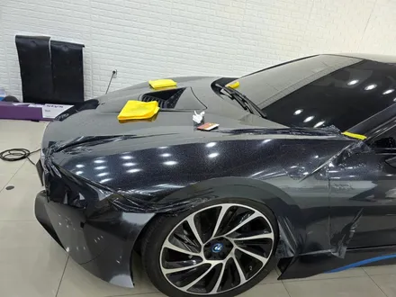 인천랩핑 BMW i8 펄감 끝내주는 블랙으로 바뀌었습니다! / 인천 부평동