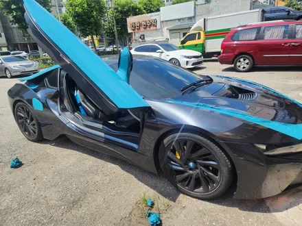인천랩핑 bmw i8 랩핑 재시공으로 옷갈아 입었습니다! / 인천 부평동