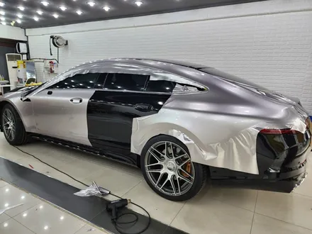 인천랩핑 벤츠AMG GT 이노즈텍필름으로 도색보다 더 도장같도록 랩핑시공!! / 인천 부평동