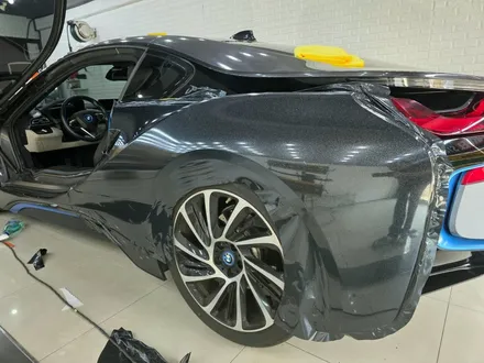 인천랩핑 BMW i8 펄감 끝내주는 블랙으로 바뀌었습니다! / 인천 부평동