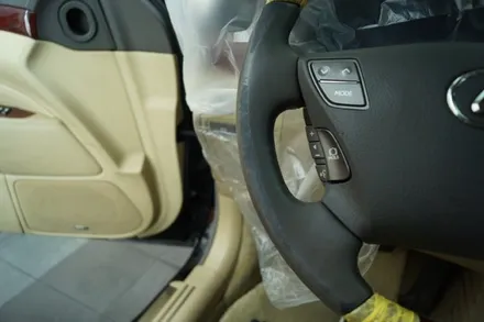 렉서스 ls460 핸들 복원 :: 천안 인케어 디코 자동차 핸들 복원 / 천안시 동남구 신방동