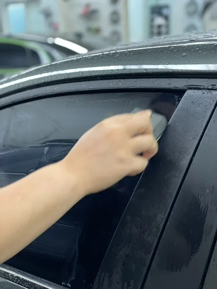 아반떼 유막 제거, 유리발수코팅 :: 천안 유리발수코팅 UG rain 시공 / 천안시 동남구 신방동