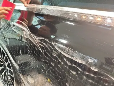 안성 PPF S450 스크래치를 막기도 하고 숨기기도 함. 근접 촬영 사진으로 보고합니다! / 천안시 동남구 신방동