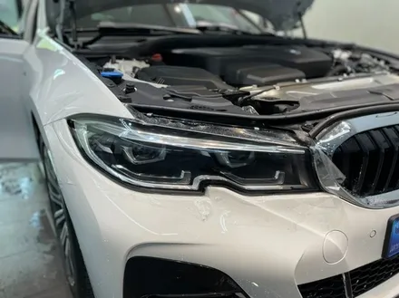 BMW 320i PPF :: 헤드라이트, B필러, 트렁크, 엣지 ppf / 천안시 동남구 신방동