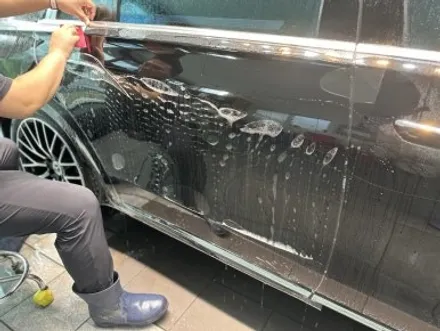 안성 PPF S450 스크래치를 막기도 하고 숨기기도 함. 근접 촬영 사진으로 보고합니다! / 천안시 동남구 신방동
