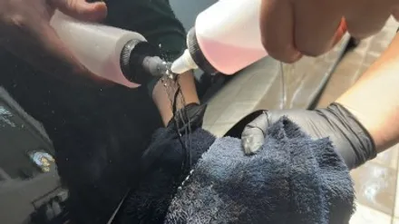 천안 아산 광택 석회물 시멘트물 낙수사고 보험처리 특화샵. 광택 열로 눌러주세요 / 천안, 아산, 세종, 대전
