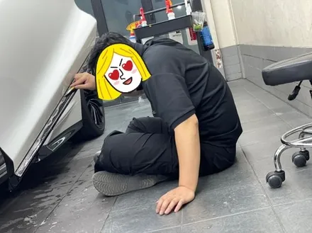 맥라렌 GT 운전석 도어 재시공 :: 천안 슈퍼카 전체 ppf 후 찍힘으로 인해 도어 재시공 / 천안시 동남구 신방동