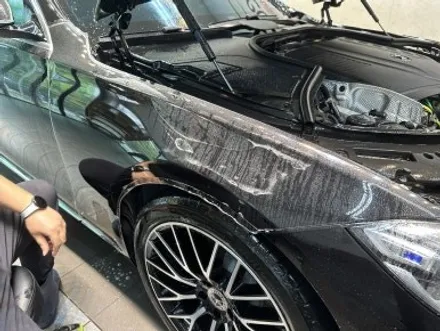 안성 PPF S450 스크래치를 막기도 하고 숨기기도 함. 근접 촬영 사진으로 보고합니다! / 천안시 동남구 신방동