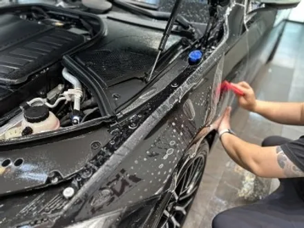 안성 PPF S450 스크래치를 막기도 하고 숨기기도 함. 근접 촬영 사진으로 보고합니다! / 천안시 동남구 신방동