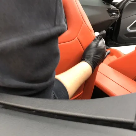 BMW z4 마그마 레드 UG 가죽 코팅 :: 유색 가죽 시트에는 필수입니다~ / 천안시 동남구 신방동