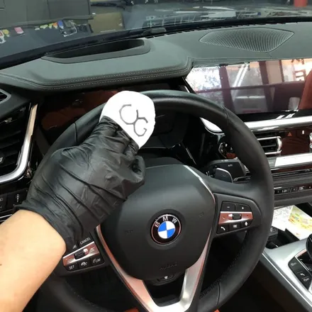 BMW z4 마그마 레드 UG 가죽 코팅 :: 유색 가죽 시트에는 필수입니다~ / 천안시 동남구 신방동