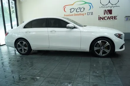 벤츠 E200 베이지 시트 가죽 코팅 :: 신차가 아니어도 괜찮아요 / 천안시 동남구 신방동