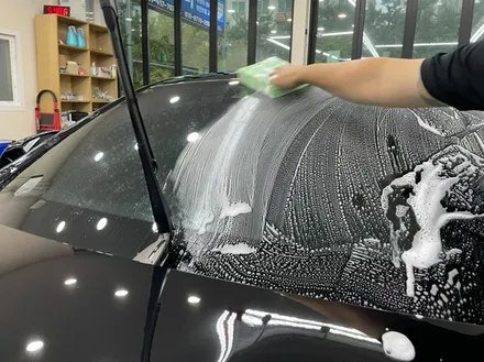 벤츠 E53amg  STEK DYNO flex windshield :: 전면 유리 깨짐 예방 천안 윈드 실드 디코 / 천안시 동남구 신방동