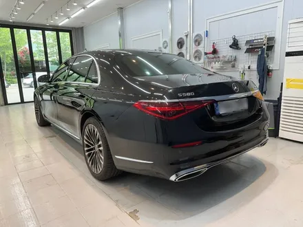 천안 벤츠 안성 PPF S580 뒷범퍼 보험처리, 보닛은 지저분해서 다시! / 천안시 동남구 신방동