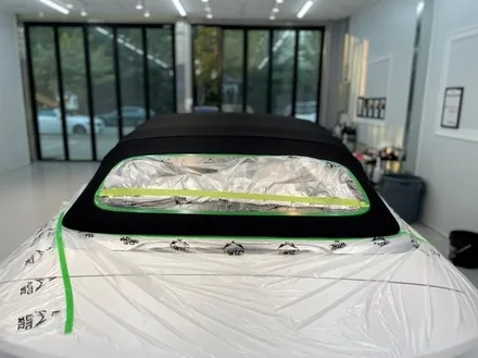 벤츠 C200 카브리올레 소프트탑 코팅&세차 :: 지테크닉I1 천안소프트탑코팅 디코 / 천안시 동남구 신방동