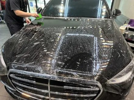 안성 PPF S450 스크래치를 막기도 하고 숨기기도 함. 근접 촬영 사진으로 보고합니다! / 천안시 동남구 신방동